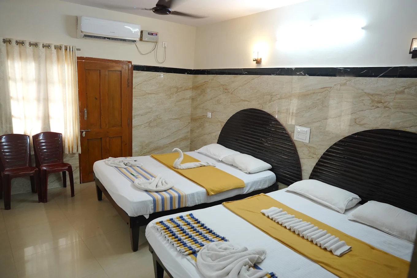 Spacious room interior